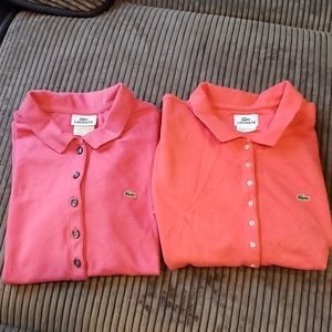 Women Lacoste Polo Bundle shirt deal